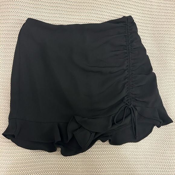 Cotton Candy Dresses & Skirts - Black Ruffle mini skirt/skort